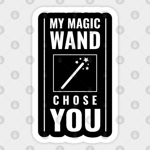 Magic wand Sticker by RStees22